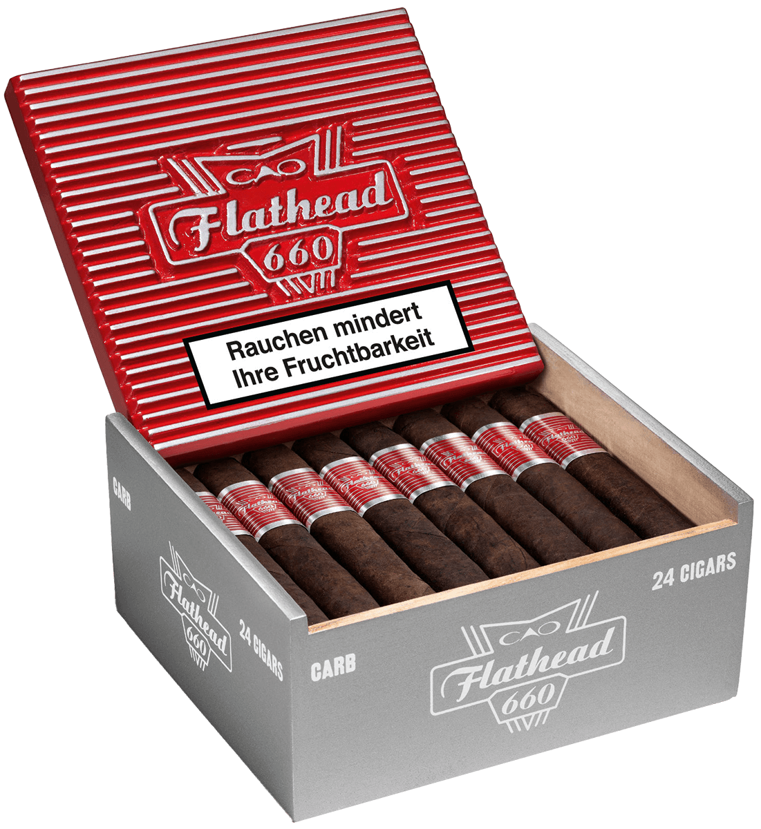 CAO Flathead Carb 660 - Kiste seitlich geöffnet