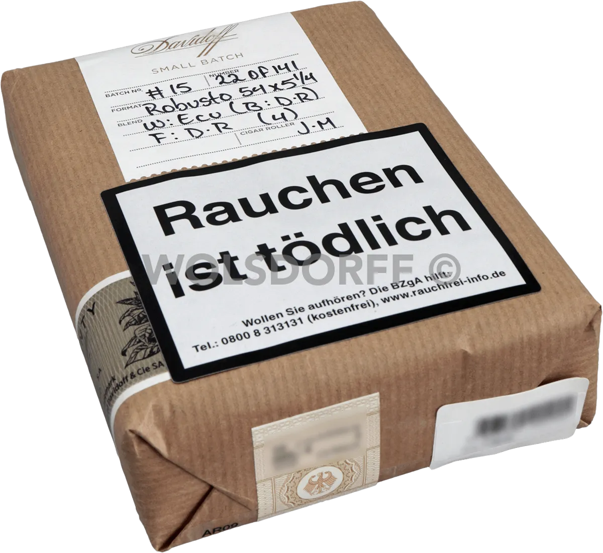 Davidoff Small Batch schräg