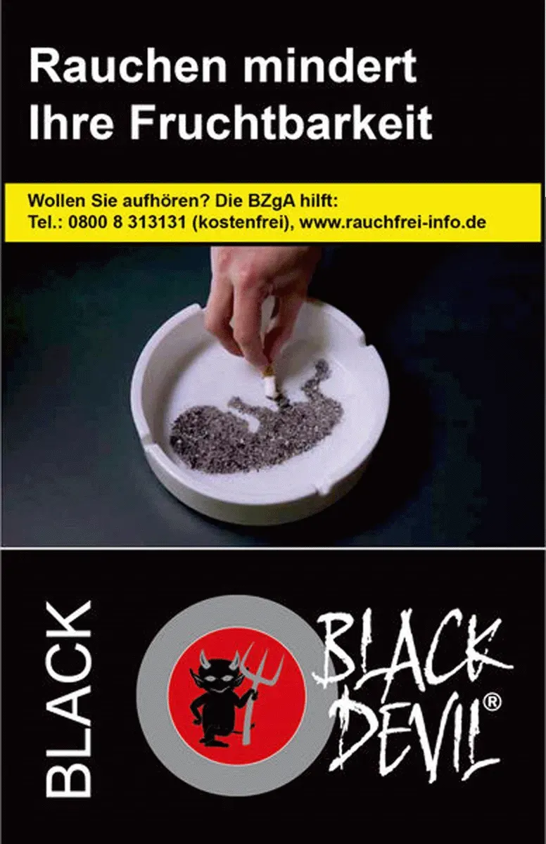 Black Devil Black OP Packung von vorne