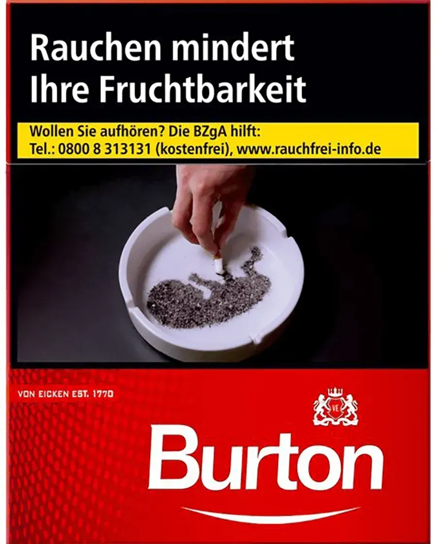 Burton Original XXXL Packung von vorne