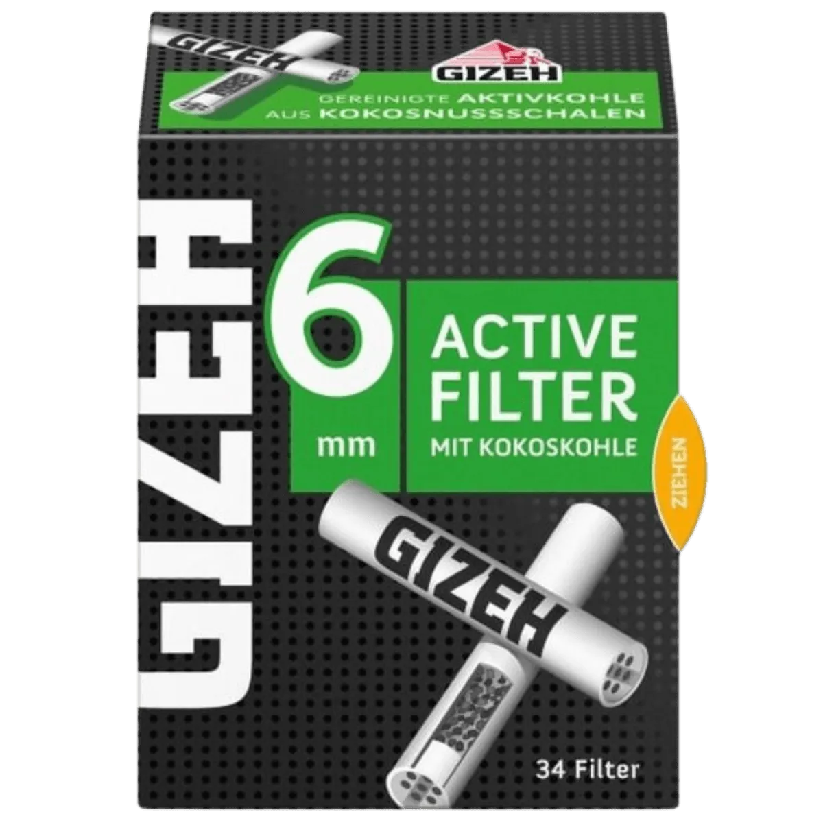 Gizeh Aktivkohlefilter Einzelpackung