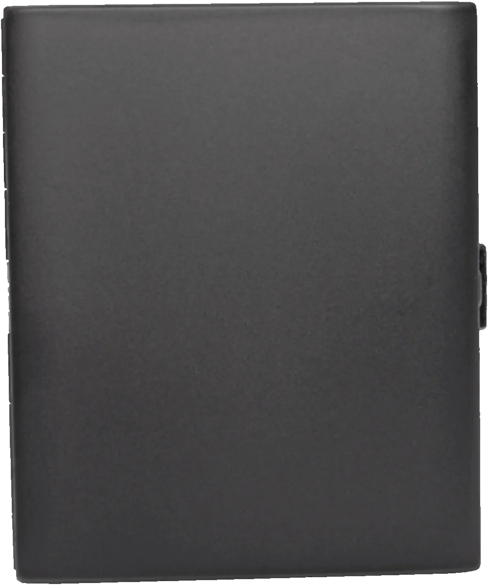 Pearl Zigarettenetui schwarz Vorderansicht