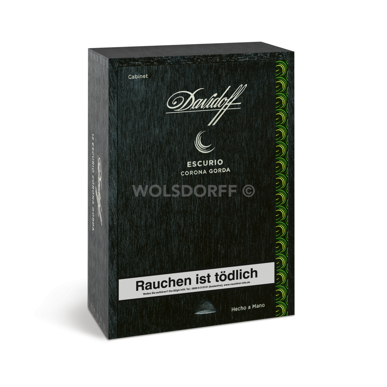 Davidoff Escurio Corona - Kiste vorne geschlossen