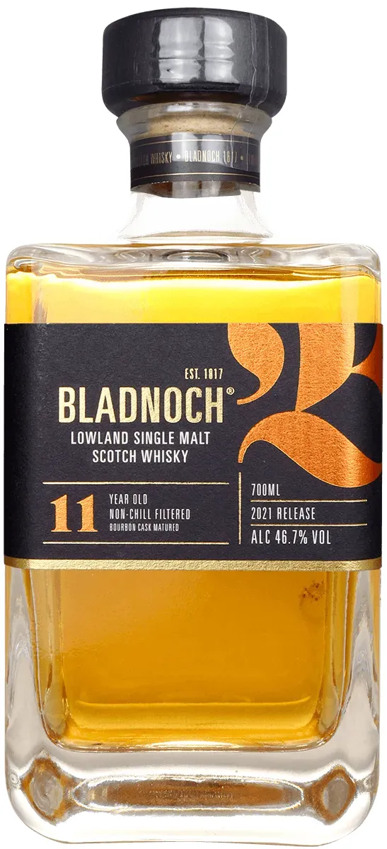 Bladnoch 11 Jahre Flasche Vorderseite