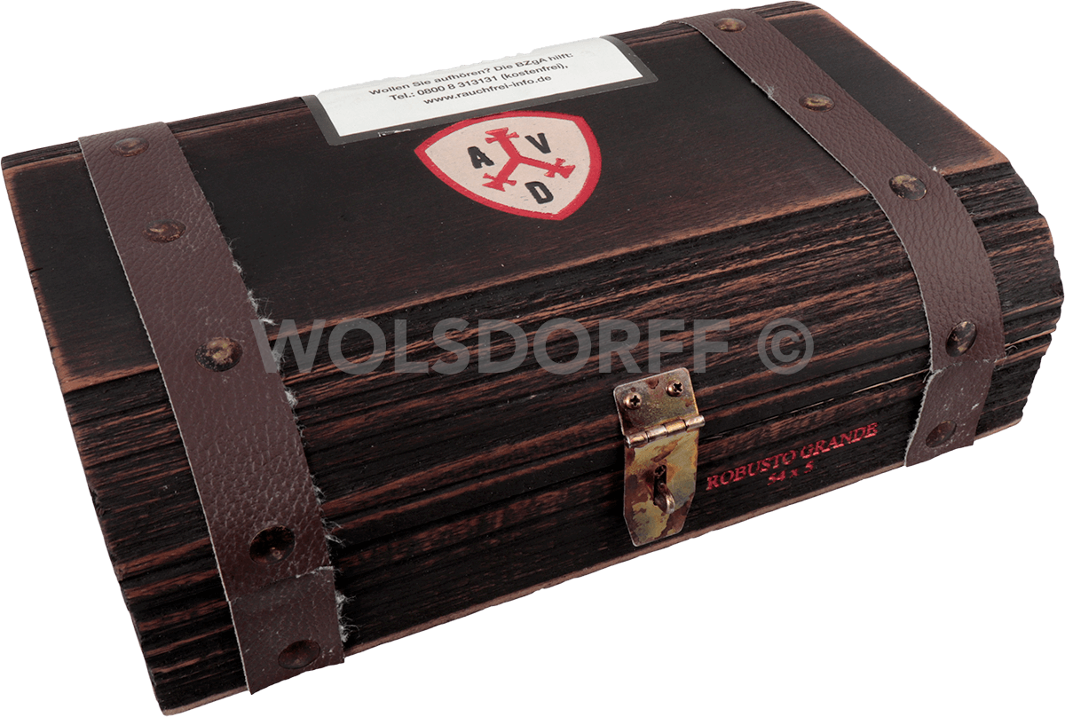 ADV & McKay The Explorer Robusto Grande - Kiste seitlich geschlossen