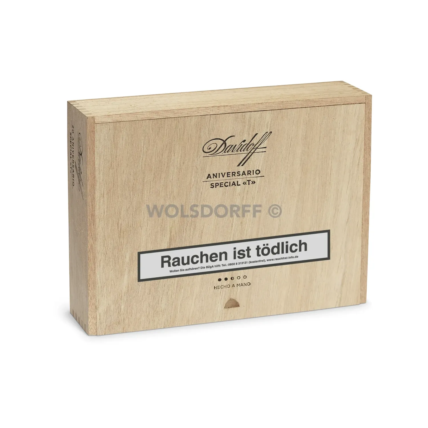 Davidoff Special T Box stehend/front
