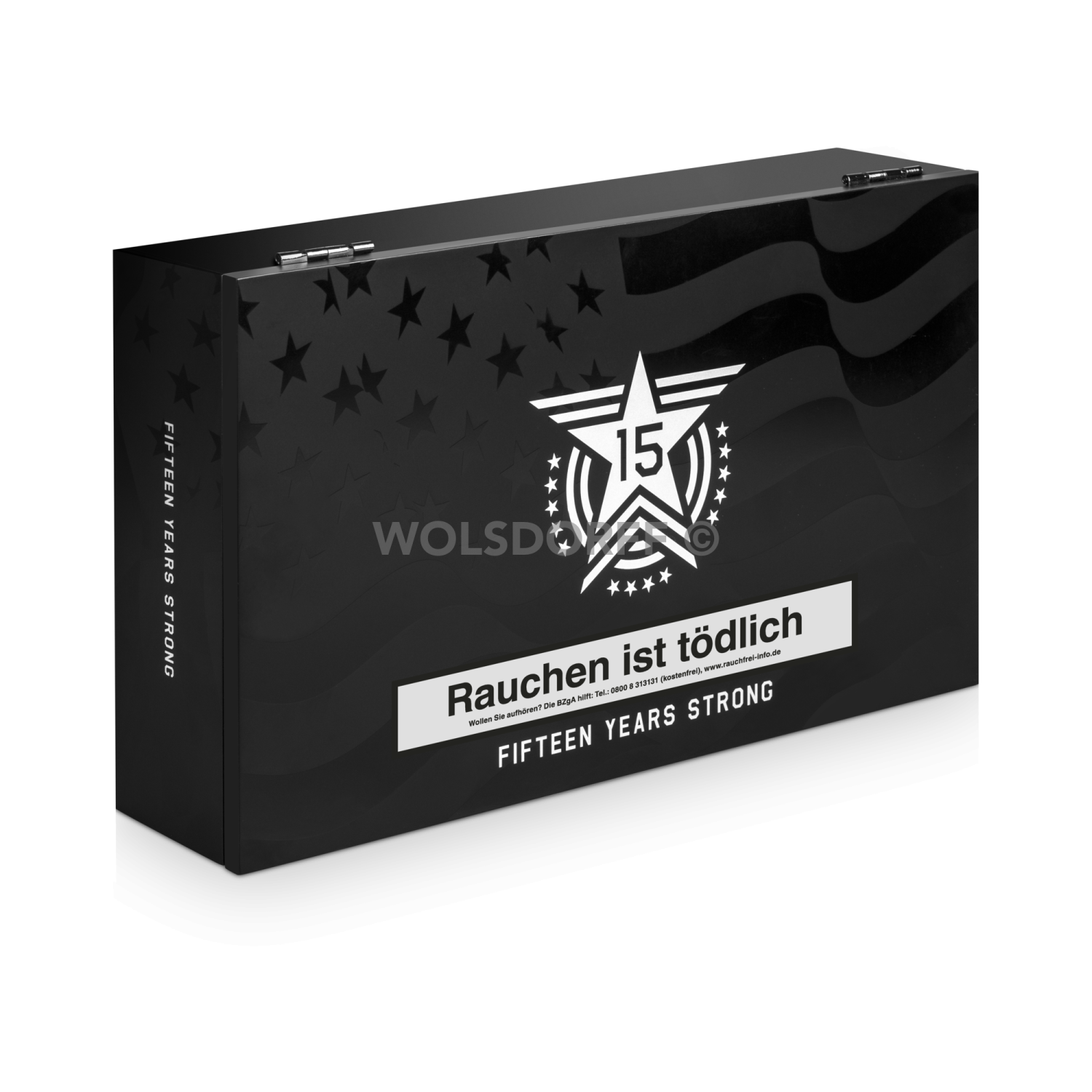 Camacho Liberty 15th Anniversario - Kiste seitlich geschlossen