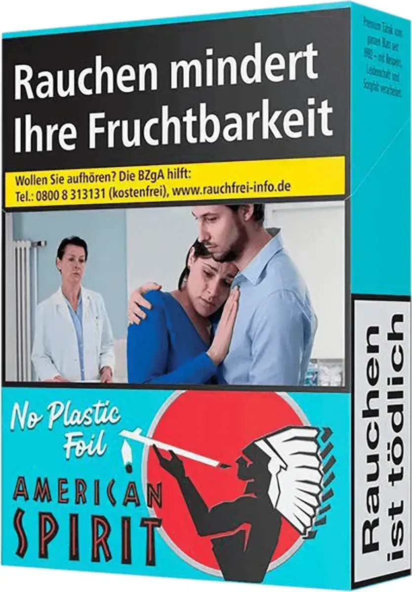 American Spirit Blue BP L Vorderseite