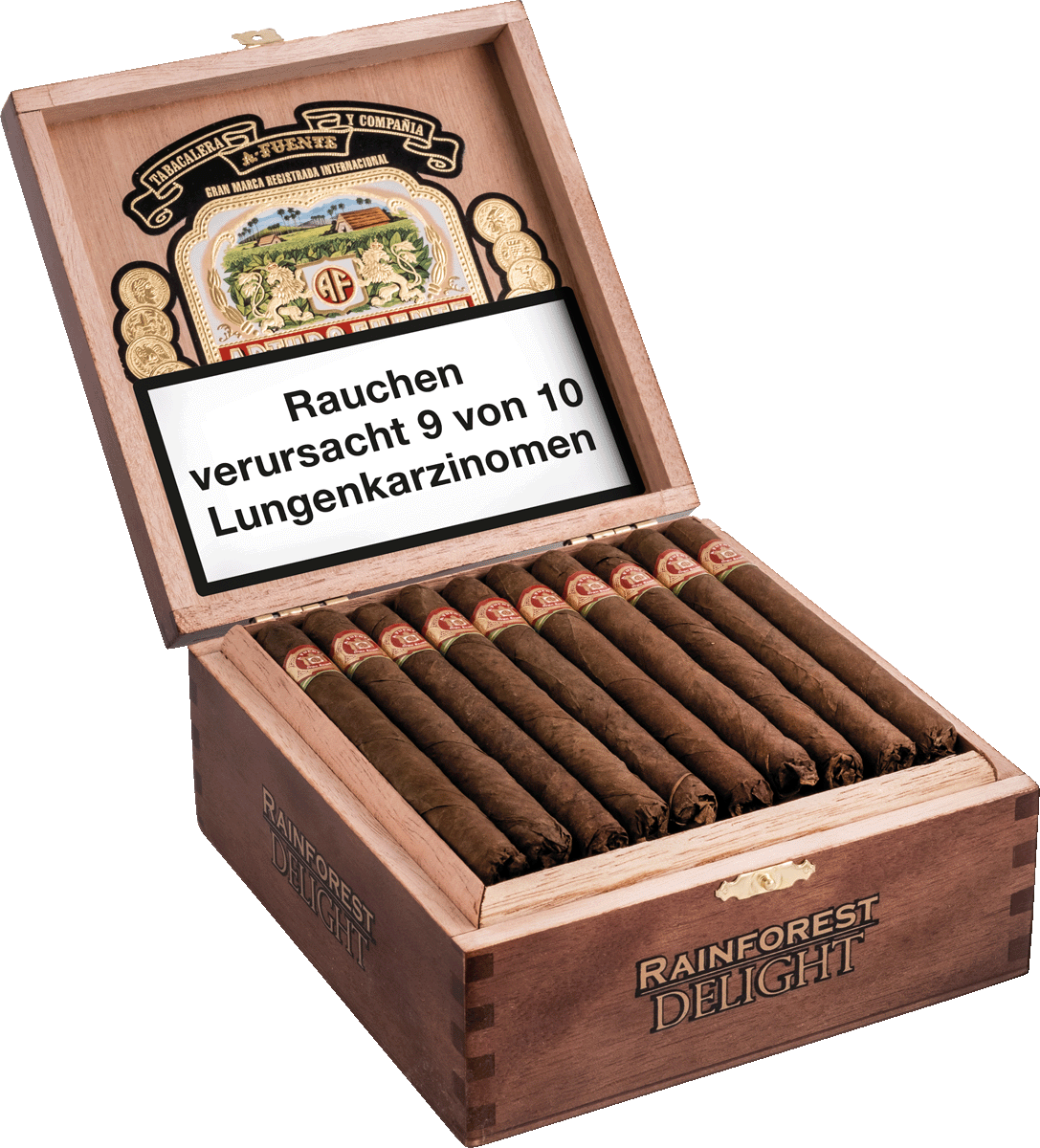 Arturo Fuente Gran Reserva - Kiste seitlich geöffnet
