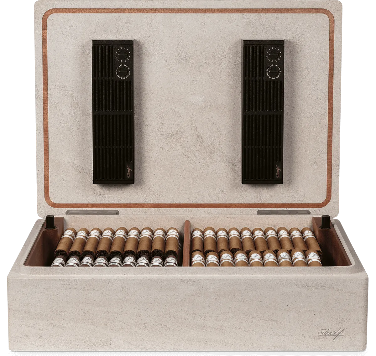 Davidoff Monolith offen mit Inhalt