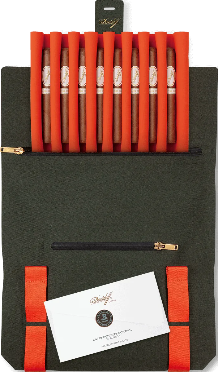 Davidoff Travel Humidor offen gefuellt