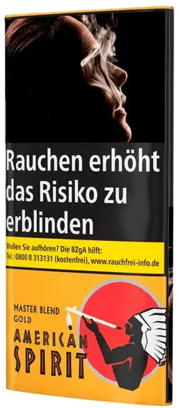 American Spirit Masterblend Gold Pouch Vorderseite