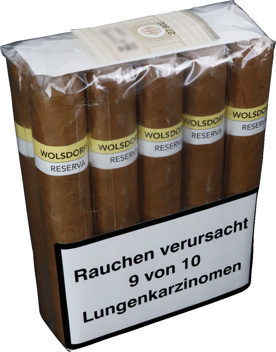 WOLSDORFF Reserva Bundle Robusto - Bundle seitlich oben