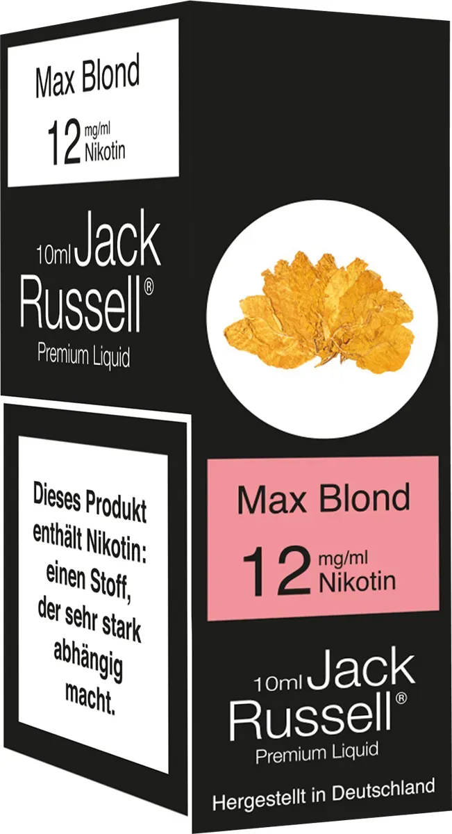 Jack Russell Liquid Max Blond 12 mg Verpackung