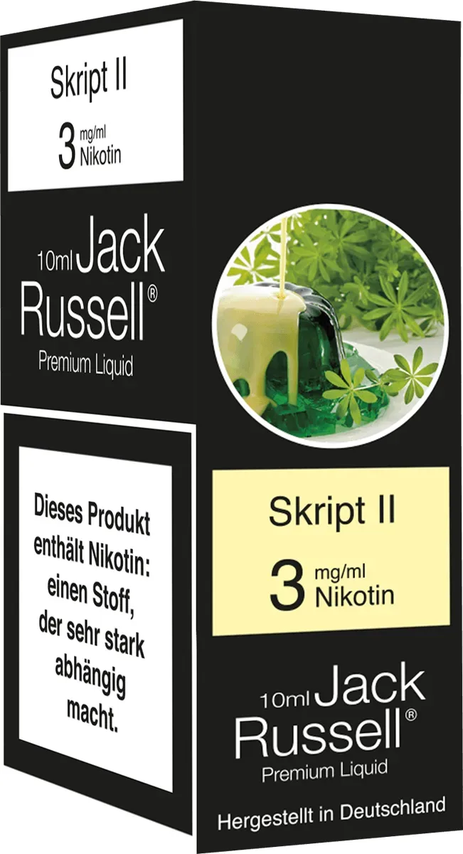 Jack Russell Liquid Script II 3mg Verpackung