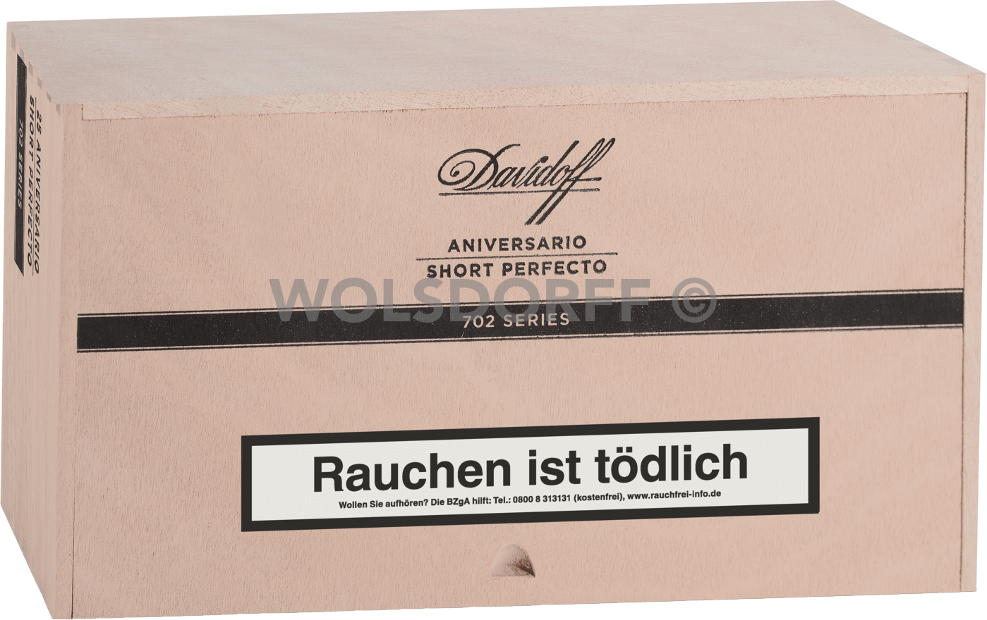 Davidoff 702 Series - Kiste vorne geschlossen