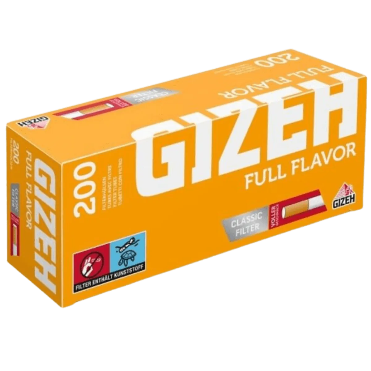 Gizeh Filterhülsen Einzelpackung