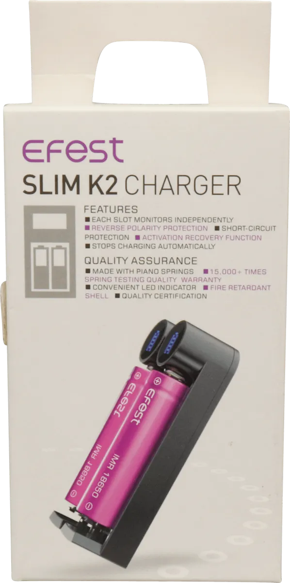 Efest Ladegerät Vorderansicht