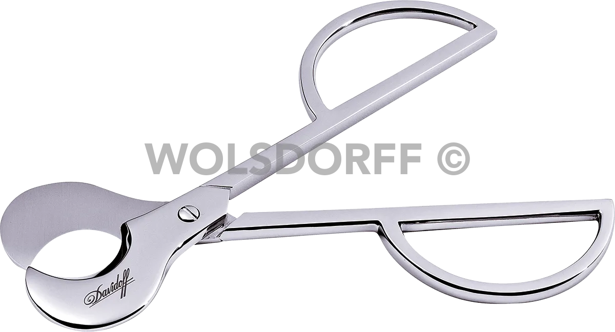 Davidoff Edelstahl Schere offen