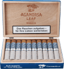 Aganorsa Leaf Aniversario Gran Robusto Kiste vorne geöffnet