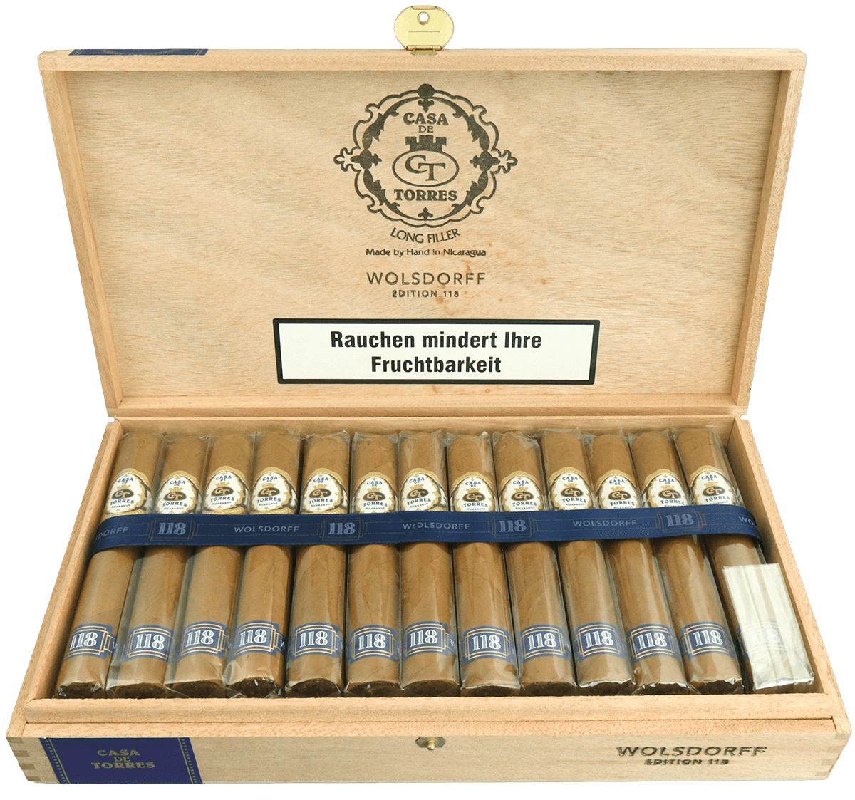 Casa de Torres WOLSDORFF - Kiste vorne geöffnet