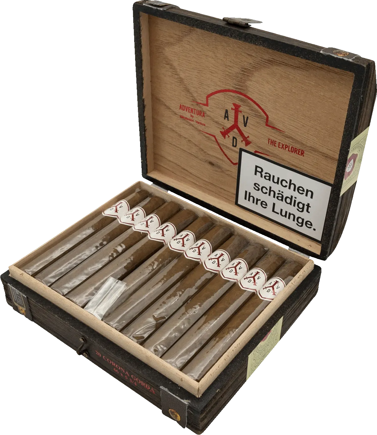 ADV The Explorer Kiste offen Seite