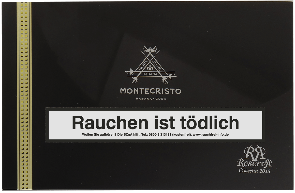 Montecristo Edmundo Reserva - Kiste vorne geschlossen