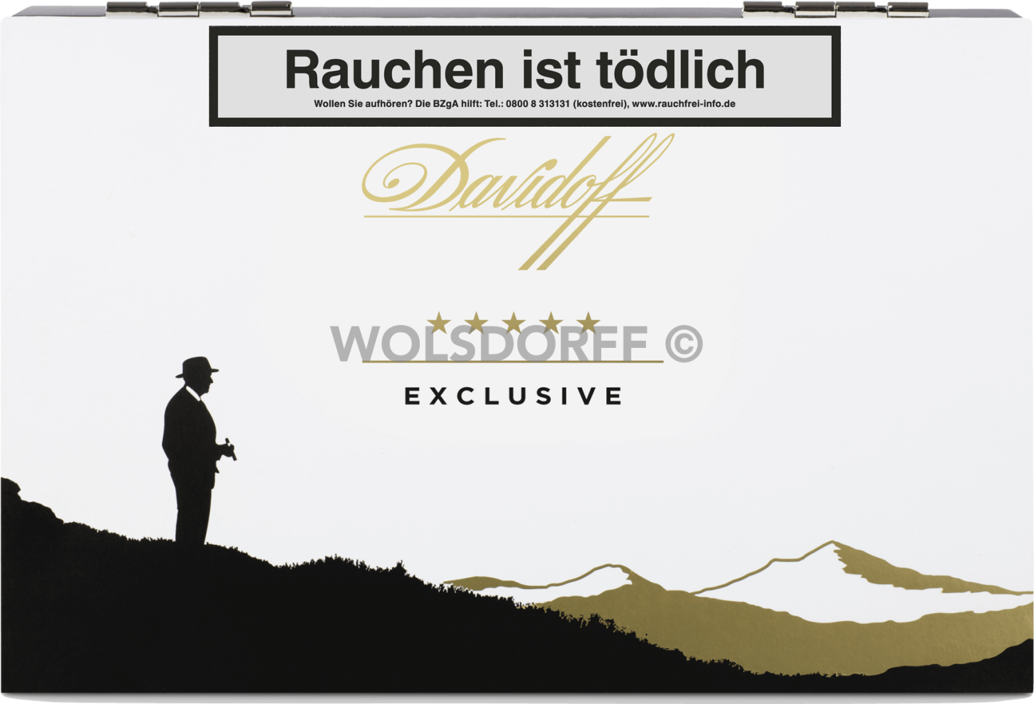 Davidoff Exclusive - Kiste vorne geschlossen