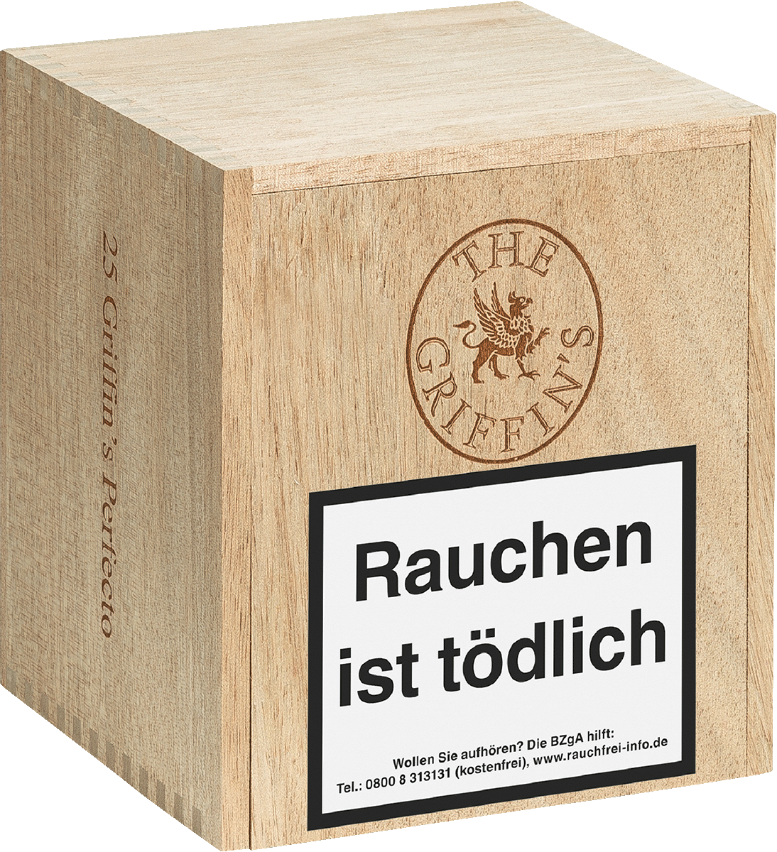 The Griffin's Classic Perfecto - Kiste seitlich geschlossen