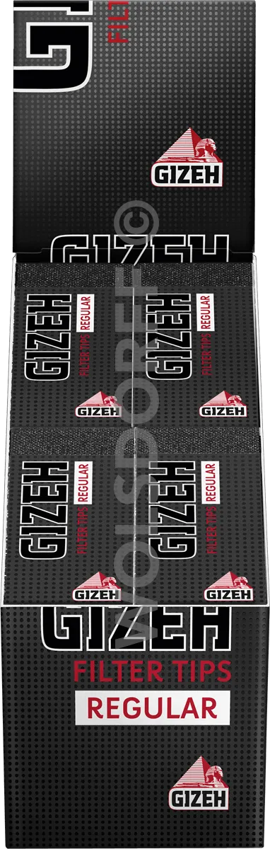 Gizeh Regular Tips Großpackung