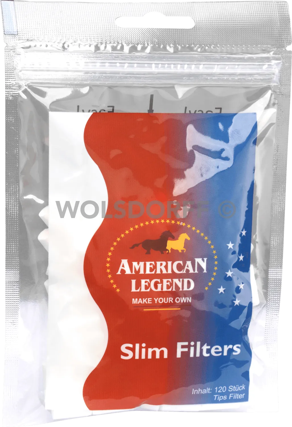 American Legend Slim Filter Einzelpackung